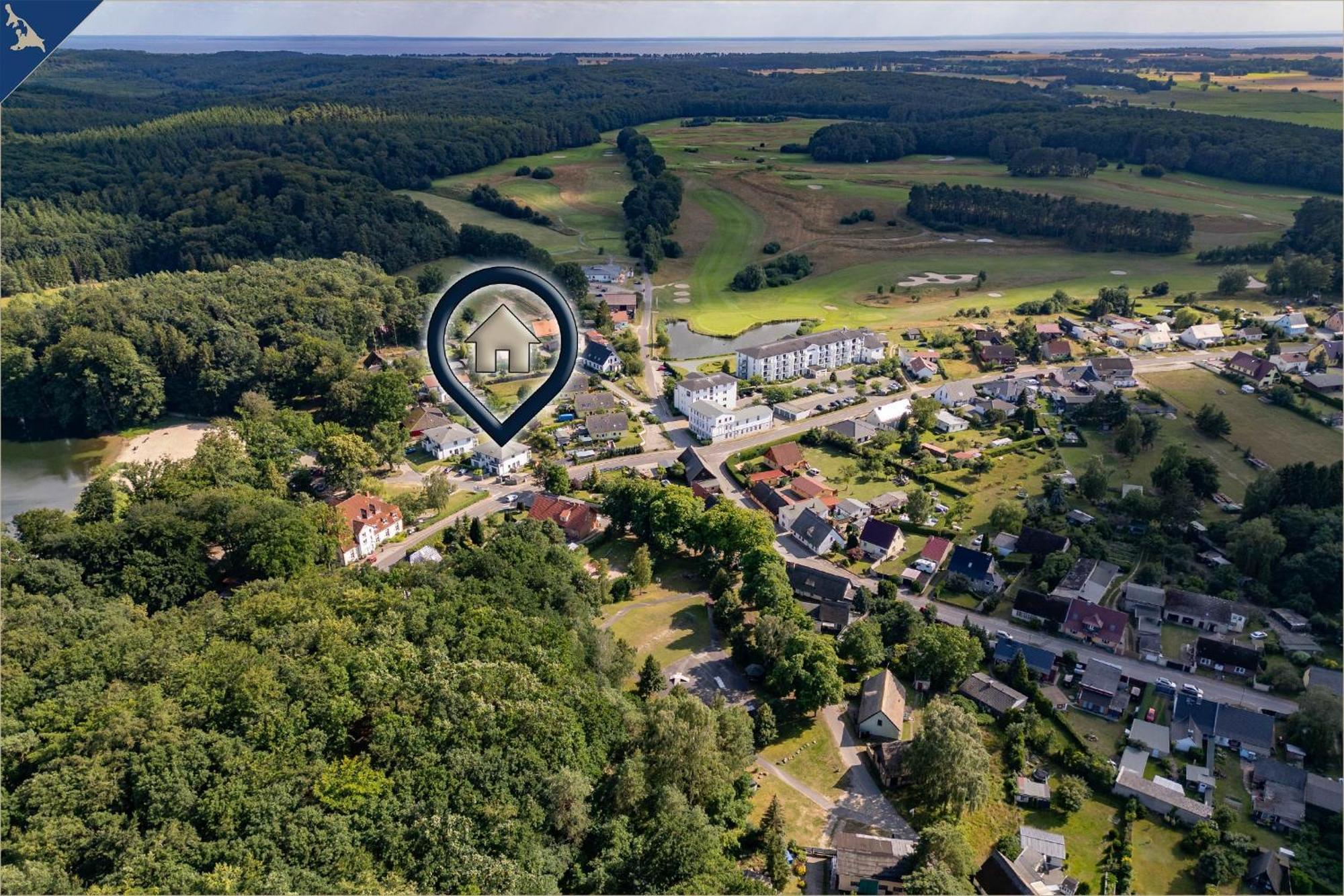 Villen Am See - Villa Petra Whg Bansin Korswandt Exterior foto