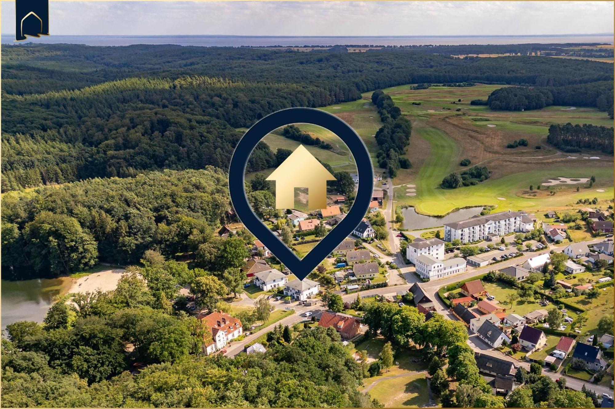 Villen Am See - Villa Petra Whg Bansin Korswandt Exterior foto